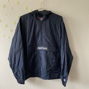 Navy blue champion asilomar windbreaker